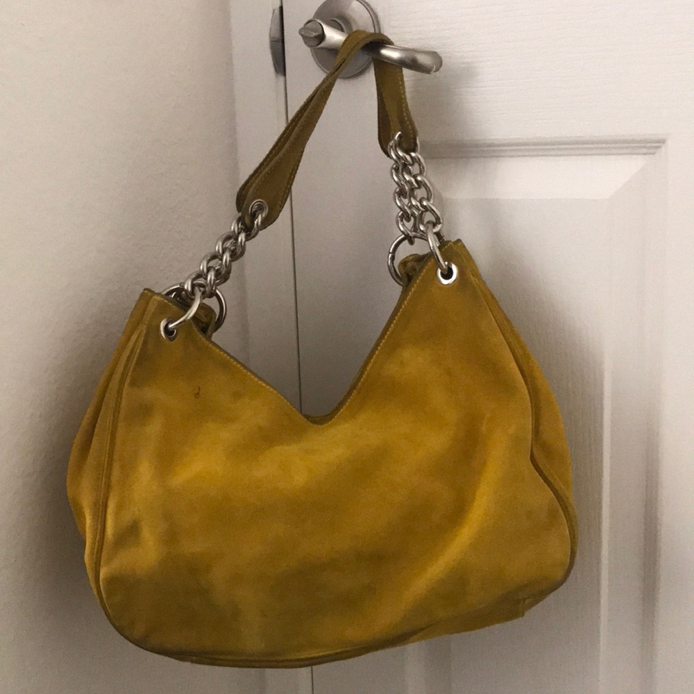 USED Women’s sude purse by Nordstrom, made in Italy